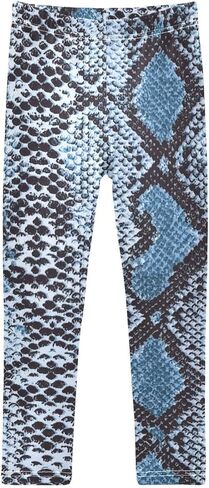 Aflyko Girls' Leggings Kids Workout Pants Dance Tights Ankle Length 4-10T in Kuwait