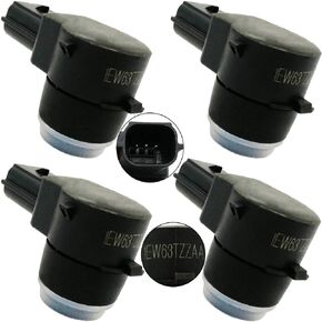 4Pcs 1EW63TZZAA PDC Parking Assist Sensor Bumper Object Sensor Reverse Backup Parking Sensor for Town & Country 300 Grand Cherokee Liberty Durango Journey Grand Caravan Nitro Ram