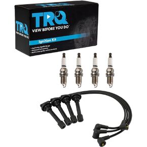 TRQ Iridium Engine Spark Plug & Ignition Coil Kit for Chevy GMC Cadillac New