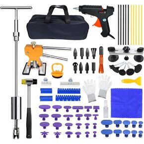 مجموعة أدوات إزالة دنت السيارات القابلة للتعديل، أدوات إصلاح دنت بدون طلاء رافع لإزالة انبعاجات السيارة، هيكل السيارة، تلف البرد، دينج الباب in Kuwait