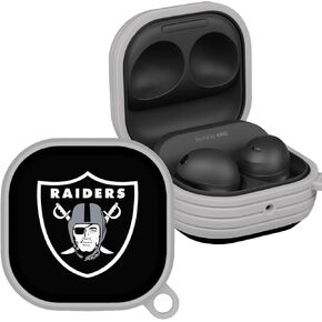 GAME TIME Las Vegas Raiders HDX Case Cover Compatible with Samsung Galaxy Buds Pro (Classic)