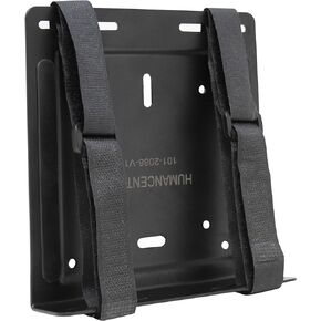 HumanCentric Universal Wall and VESA Mount, Adjustable Strap for Small Computers, UPS Units, Cable Boxes, Modems and Other Electronic Devices, Mounts on The Wall or Back of a Computer Monitor