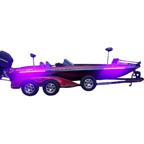 High Output Ultra Violet UV Black Light LED Light Strip for Bass Boats & Night Fishing