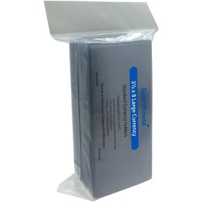 Guardhouse Currency Sleeves for Large Banknotes 100 Pack