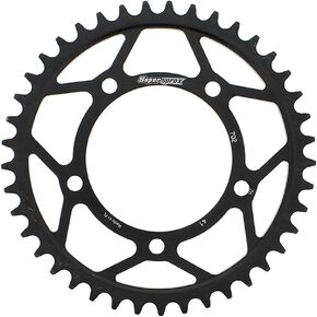 Supersprox Red Aluminum Sprocket, 50T, Chain Size 520, Ral-210-50-Red