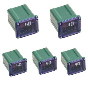 BOJACK 30A JCASE Fuse Automotive FMX Fuse Low Profile JCASE for Trucks, Cars and SUVs(5pcs)