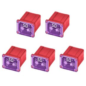 5 Pack Automotive Low Profile Mini Jcase Fuse 20 Amp Fuse Assortment Compatible for Trucks, Cars and SUVs
