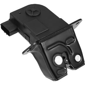 X AUTOHAUX الجذع مزلاج قفل المحرك 81230-2V000 لشركة هيونداي فيلوستر 2012-2017 1.6L V4 محرك الباب الخلفي مزلاج الباب قفل المحرك المحرك الخلفي هاتشباك غطاء صندوق السيارة قفل مزلاج المحرك in Kuwait