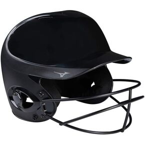 خوذة الضرب الصلبة من سلسلة Mizuno MVP مع قناع الكرة اللينة Fastpitch