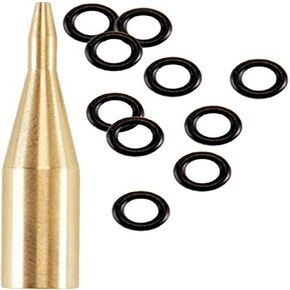 ملحق Elkadart Dart: أداة تطبيق على شكل حلقة دائرية مع 10 حلقات/حلقات مطاطية 2BA (سهام من الصلب وأطراف ناعمة)