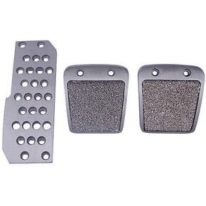 3PCS Anti-Slip Performance Foot Pedal Pads Car Foot Rest Fuel Brake MT Pedals Accessories for Honda Accord S2000 Civic Del Sol Fit RSX NSX Mugen JDM