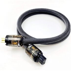 10 AWG Hi-End HiFi Audio Universal AC Power Cable Power Cord US Plug - 5FT (1.5M)
