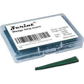 TS-2560 Tire Repair Wedge Strip Self Vulcanizing Tire Puncture Seal Tire Repair Plug for 1/4" Puncture 60pcs