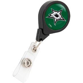 Dallas Stars NHL Team Retractable Badge Holder Ticket Clip Reel ID