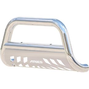 ARIES 35-3006 3-Inch Polished Stainless Steel Bull Bar, No-Drill, Select Ford F-250, F-350 Super Duty