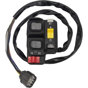 M MATI Handlebar Control Electric Shift Start Stop Headlight Switch for Honda ATV TRX350FE TRX350TE TRX400FA TRX400FGA TRX500FA TRX500FE TRX500FGA 35200-HN7-003