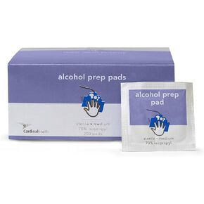 55Mwapmbx - Alcohol Prep Pad, 2-Ply Medium (200 Count)
