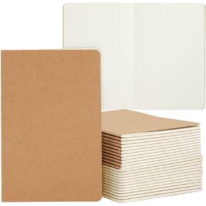 24 حزمة من المجلات الفارغة للأطفال من Paper Junkie، دفاتر رسم كبيرة للطلاب، الفن، قصص الكتابة، دفاتر ملاحظات ورقية مقاس A5 (5.5 × 8.3 بوصة) in Kuwait
