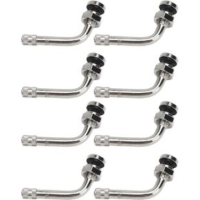 Metric Aluminum Wheel Truck Valve, 20pc Durable Wide Compatibility TR554D High Strength Truck Valve Stem Rust Resistant for 9.7mm Valve Hole