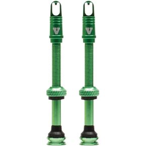 VIAIR TLC 50mm Billet Aluminum Presta Valve for Tubeless Bike Tires, MTB, Gravel, Road bikes – Black