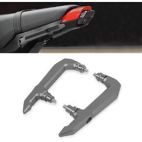 GROM Passenger Grab Bars Rear Seat Pillion Grab Handles Hand Grip Rails Replacement for Honda Grom 125 MSX125 2022 2023 2024 (Red)