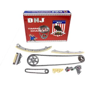 DNJ TK227 Timing Chain Kit for 2002-2011 / Acura, Honda/Accord, CR-V, Element, TSX / 2.4L / DOHC / L4 / 16V / 2354cc / K24A1, K24A2, K24A4, K24A8, K24Z1