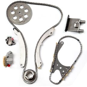 SCITOO Timing Chain Kit fits for 2007-2010 TK10437C chevy Colorado GMC Canyon Hummer H3 H3T Isuzu i-290 i-370 3.7L 2.9L