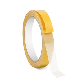 0.6inch Double-Sided Fabric Tape Heavy Duty, Super Sticky Multifunctional Double Sided Tape Wide Double Sided Mounting Tape for Home Office School (32.8ft Long)