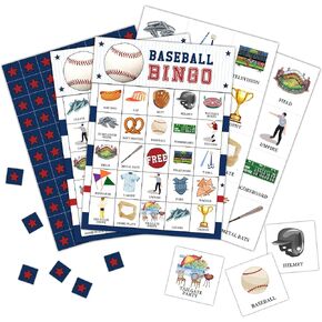 Outer Space Bingo Cards, Solar System Bingo Games for 24 Players, Blast Off to Outer Space Games for Family Friends Large Group Activities, Space Birthday Party Supplies(32)
