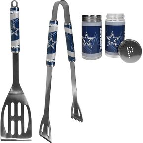 NFL Siskiyou Sports Fan Shop Dallas Cowboys 2pc BBQ Set with Tailgate Salt & Pepper Shakers One Size Team Color