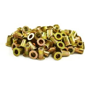Astro Pneumatic Tool RN832 100-Piece 8-32 Steel Rivet Nuts