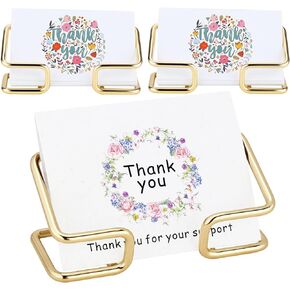 3 قطع حامل بطاقة العمل مكتب صغير ذهبي حامل عرض بطاقة العمل للنساء اسم معدني حامل بطاقة الائتمان لطيف ملحقات المكتب الحديثة منظم بطاقة العمل تخزين سطح المكتب الديكور in Kuwait