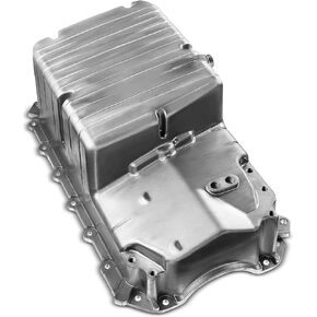 A-Premium Engine Oil Pan Sump with Drain Plug Compatible with Honda Civic 2001 2002 2003 2004 2005 L4 1.7L