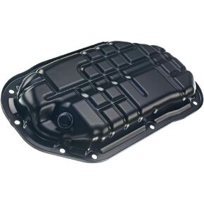 A-Premium Lower Engine Oil Pan with Drain Plug Compatible with Nissan 350Z 370Z INFINITI EX35 EX37 FX35 FX37 G35 G37 M35 M37 Q40 Q50 Q60 Q70 Q70L QX50 QX70 3.5L 3.7L