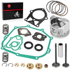 285cc Engine Top End Rebuild Kit STD Piston + Ring + Gasket Seal + Exhaust Intake Valve kit For YAMAHA 1989-1996 Golf Cart G2 G5 G8 G9 G11