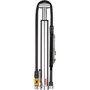 Lezyne Micro Floor Drive HP/HPG Bicycle Portable Floor Pump, Road, Gravel Bike, High Pressure, ABS Flip Chuck, Presta/Schrader