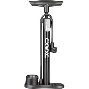 Bike Pump with Pressure Gauge- 160 PSI Bicycle Floor Pump fits Presta & Schrader Valve - Bike Pump with Air Ball Pump Inflator