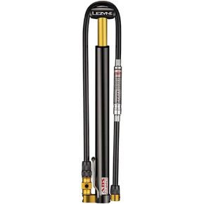 Lezyne Micro Floor Drive HP/HPG Bicycle Portable Floor Pump, Road, Gravel Bike, High Pressure, ABS Flip Chuck, Presta/Schrader