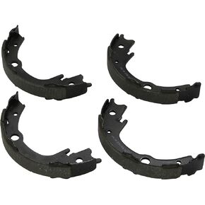 BOSCH BS796 Blue Parking Brake Shoe Set - Compatible With Select Pontiac Vibe; Scion tC; Toyota Celica, Corolla, Matrix
