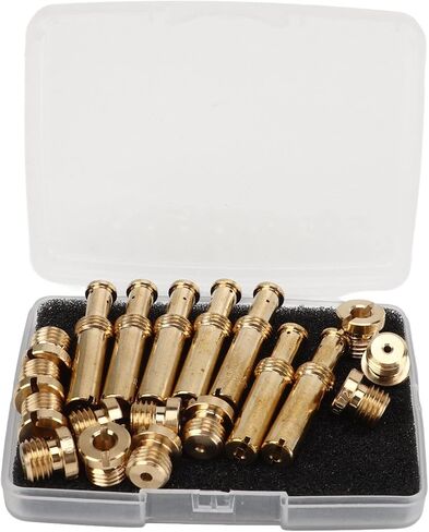 Carburetor Main Intermediate Jet Set, Carburetor Main Intermediate Jet Kit 35‑0995 Copper Carb Jet Set Replacement for S&S B E G Carburetors in Saudi Arabia