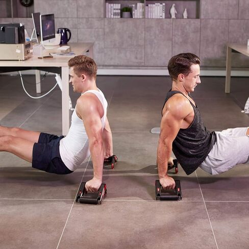 عجلة دوارة HARISON AB لتمرين البطن - معدات تمرين AB السفلية للتمرين المنزلي في صالة الألعاب الرياضية للنساء والرجال in Kuwait