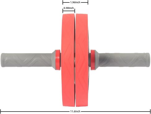 Ab Roller Wheel,2 Types Abs Roller Home Workout & Core Strength Training,Abdominal Exercise for Home Gym Fitness Equipment in Kuwait