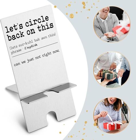 Funny Cell Phone Holder, Humorous Phone Stands, Office Phone Stand, Home Office Phone Stand, Office Humor Gifts, Funny Office Gifts for Women Men Coworkers Boss Cell Phone Stands GPP17 in Saudi Arabia