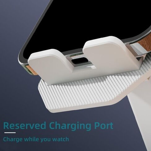 حامل هاتف محمول يدور 360 درجة، قاعدة حامل هاتف مكتبي قابلة للطي وقابلة للتعديل بالكامل، قبضة آمنة، حامل هاتف محمول قابل للتعديل والارتفاع ومتعدد الاستخدامات لأي جهاز. (أسود) in Kuwait