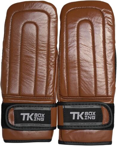 قفازات TK Boxing Gladiator Bag Mitt، مثالية لتقوية اليد والملاكمة والكيك بوكسينغ وفنون القتال المختلطة للرجال والنساء in Kuwait