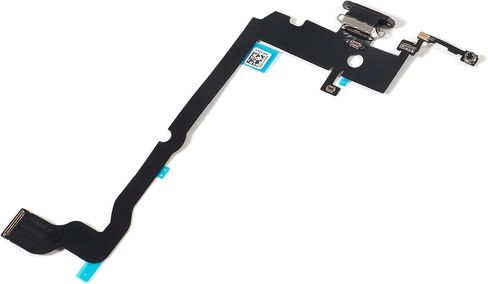 OEM USB Charging and Headphone Jack Port Dock Connector + Mic Flex Cable + Signal Antenna Replacement Compatible with iPhone 7 Plus Including 1Set Repair Tools (Black) in Kuwait