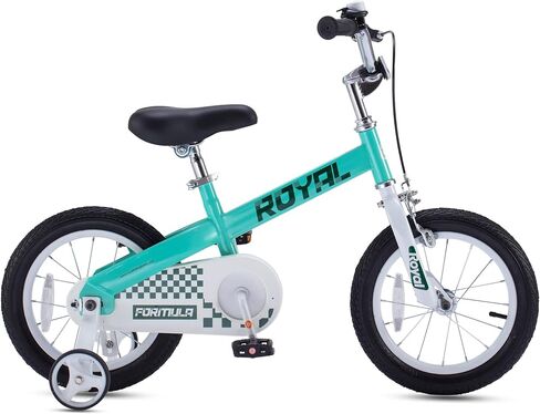 دراجة أطفال من Royalbaby Cubetube Formula للأولاد والبنات مقاس 12 14 16 18 20 بوصة مع عجلة تدريب متعددة الألوان in Saudi Arabia