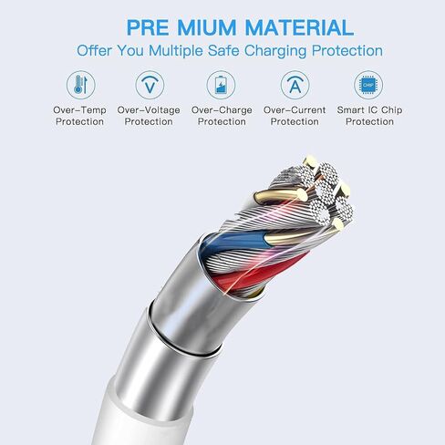 Watch Charger Compatible with AppI e Watch Charger 1M, Magnetic Fast Charging Cable for Watch Series 8/7/6/SE/SE2/5/4/3/2/1 in Kuwait