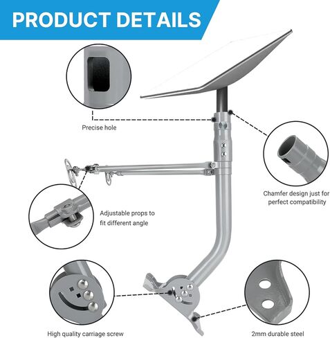 طقم تثبيت طويل على الحائط لـ Starlink، طقم تثبيت على عمود السقف شديد التحمل لملحقات Starlink V2 in Kuwait