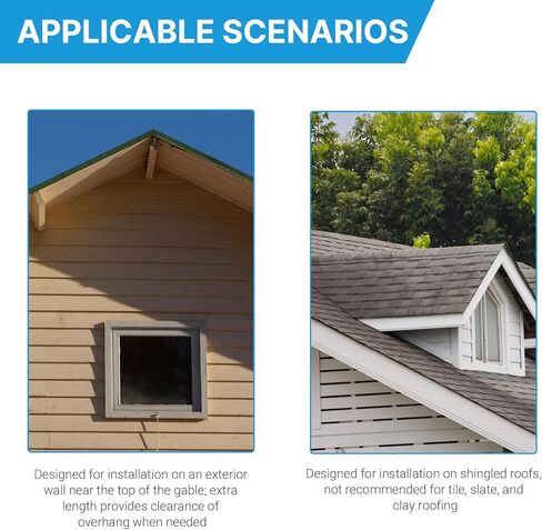 طقم تثبيت طويل على الحائط لـ Starlink، طقم تثبيت على عمود السقف شديد التحمل لملحقات Starlink V2 in Kuwait